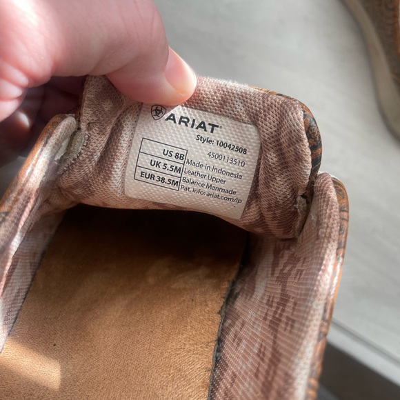 Ariat Hilo Leather Shoes - Picture 5 of 10